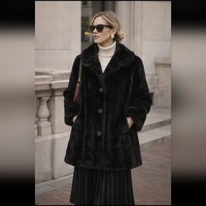 Cloud 9 Black Teddy Jacket